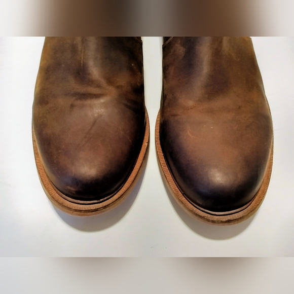 Clarks Chelsea Boot, Beeswax Leather, Brown, Size 12M - Picture 10 of 12